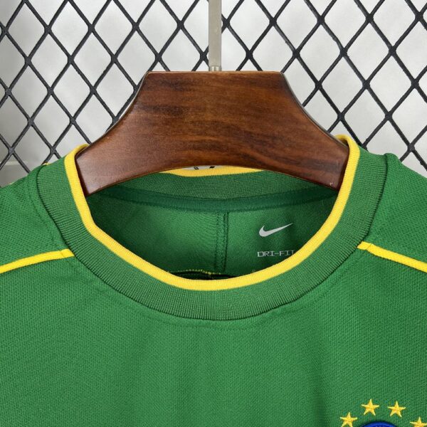 Retro Brazil 1998 Goalkeeper Jersey - Image 8