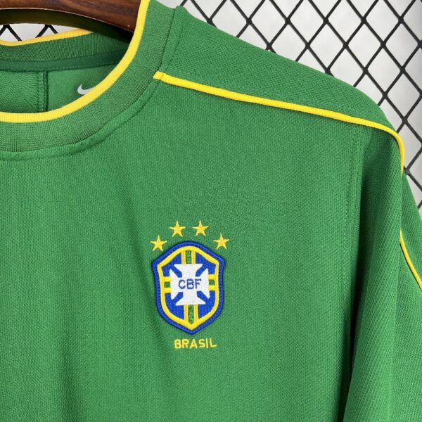 Retro Brazil 1998 Goalkeeper Jersey - Image 6