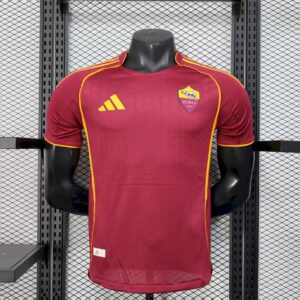 Men's AS Roma 2025/26 Home Jersey Player Version