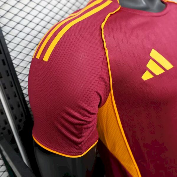 Men's AS Roma 2025/26 Home Jersey Player Version - Image 8