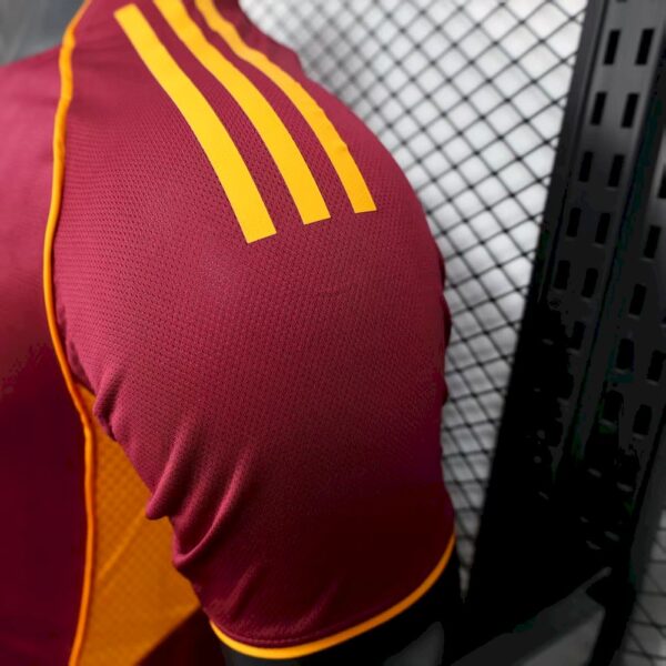 Men's AS Roma 2025/26 Home Jersey Player Version - Image 7