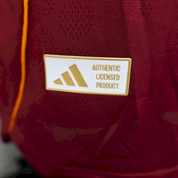 Men's AS Roma 2025/26 Home Jersey Player Version - Image 5