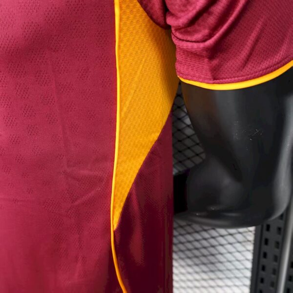 Men's AS Roma 2025/26 Home Jersey Player Version - Image 4