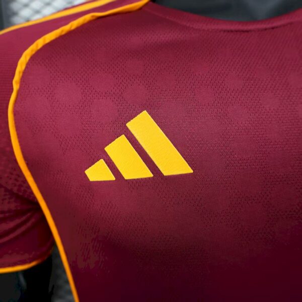 Men's AS Roma 2025/26 Home Jersey Player Version - Image 3