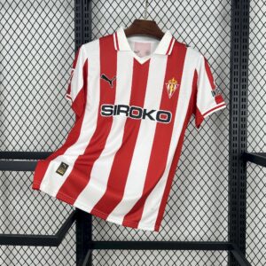 Men's Sporting de Gijón 2025/26 Home Jersey