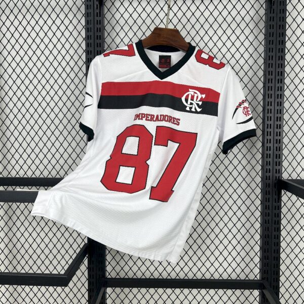 Men's Flamengo 2025/26 No. 87 basketball Jersey