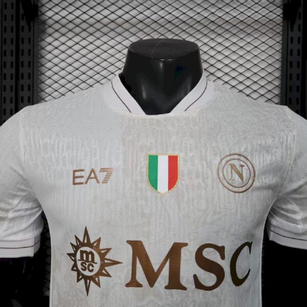 Men’s Napoli 2025/26 Away Jersey Player Version - Image 4