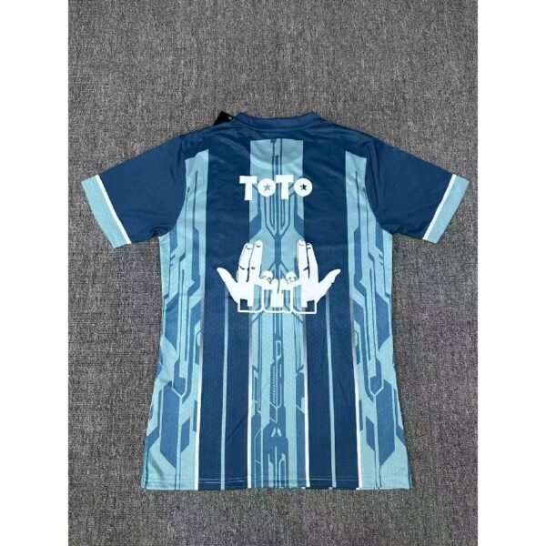 Men’s Olympique Marseille 2025/26 Blue Jersey Player Version - Image 2