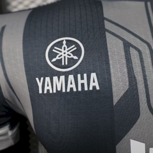 Men’s Olympique Marseille 2025/26 Grey Jersey Player Version - Image 3