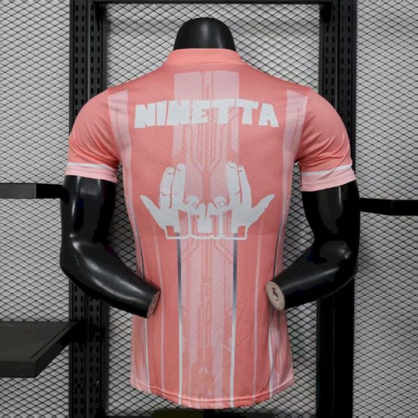 Men’s Olympique Marseille 2025/26 Pink Jersey Player Version - Image 2