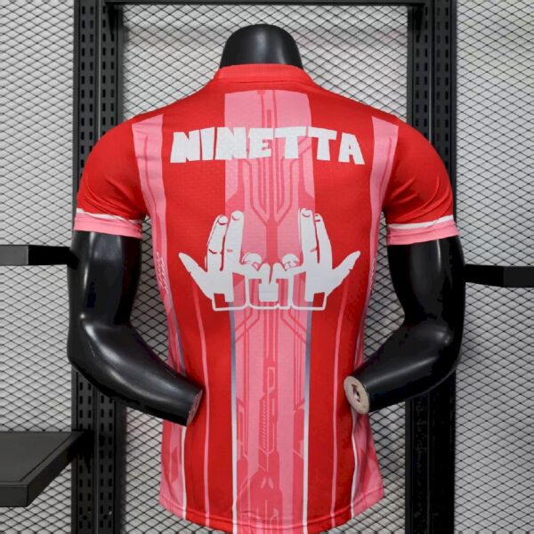 Men’s Olympique Marseille 2025/26 Red Jersey Player Version - Image 2
