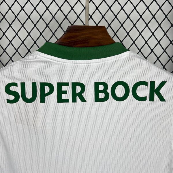 Men's Sporting CP 2025/26 Whtie Away Jersey - Image 8