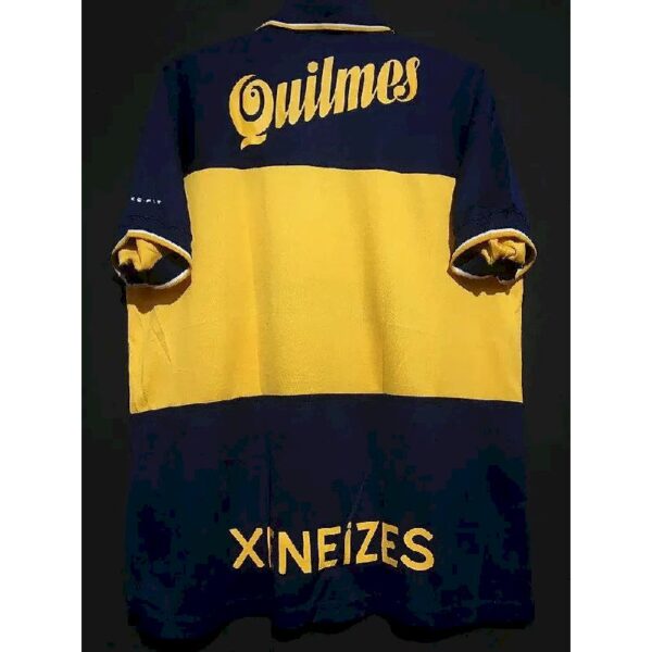 Retro Boca Juniors 1998/99 Home Jersey - Image 3