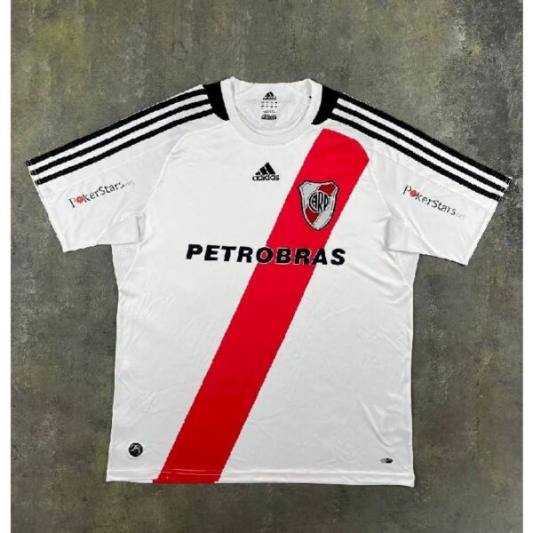 Retro River Plate 2009/2010 Home Jersey - Image 3