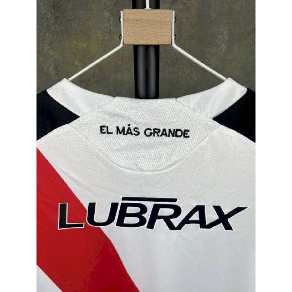 Retro River Plate 2009/2010 Home Long Sleeves Jersey - Image 3