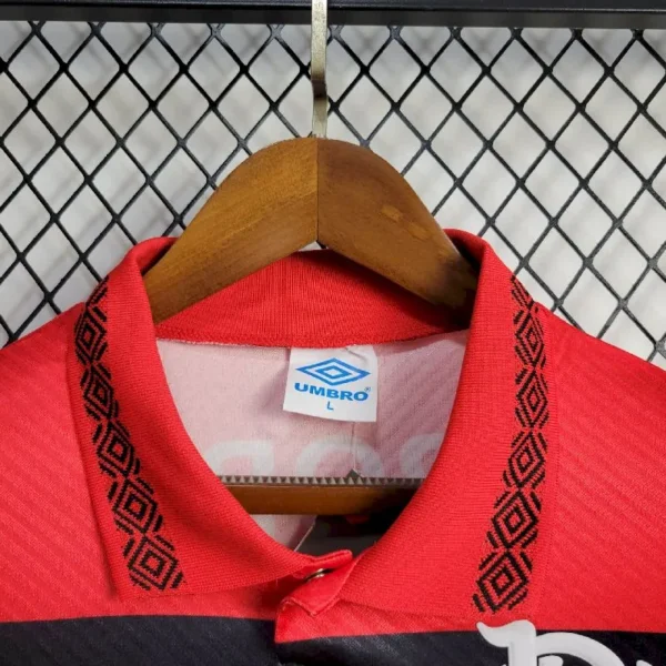 Retro Flamengo 1994/95 Home Long Sleeves Jersey - Image 9