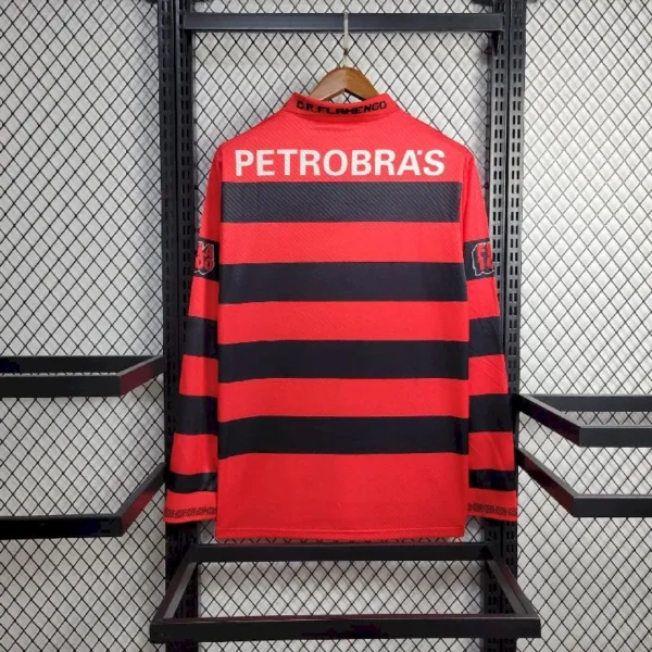 Retro Flamengo 1994/95 Home Long Sleeves Jersey - Image 2