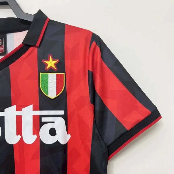 Retro AC Milan 1993/94 Home Jersey - Image 3