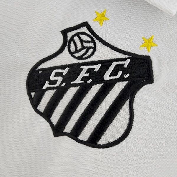 Retro Santos 1970 home Jersey - Image 7