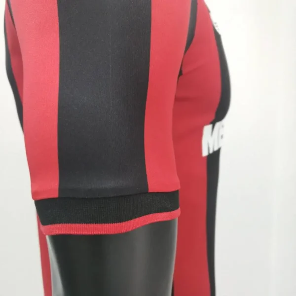 Retro AC Milan 1990/91 Home Jersey - Image 4