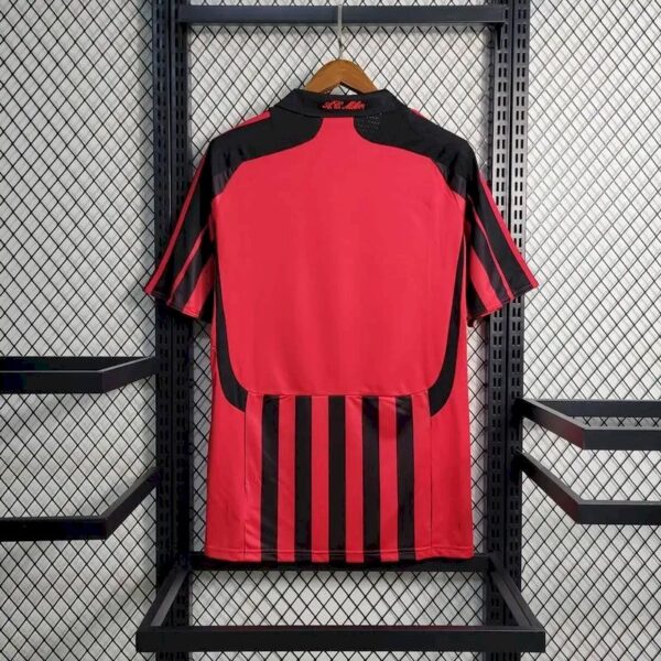 Retro AC Milan 2007/08 Home Jersey - Image 4