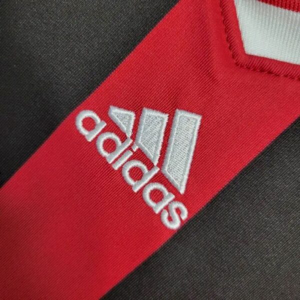 Retro AC Milan 2009/10 Home Long Sleeves Jersey - Image 3