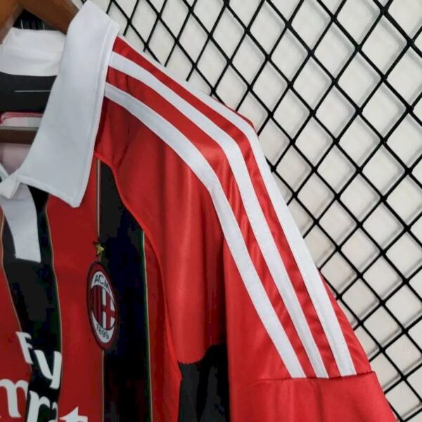 Retro AC Milan 2012/13 Home Jersey - Image 3