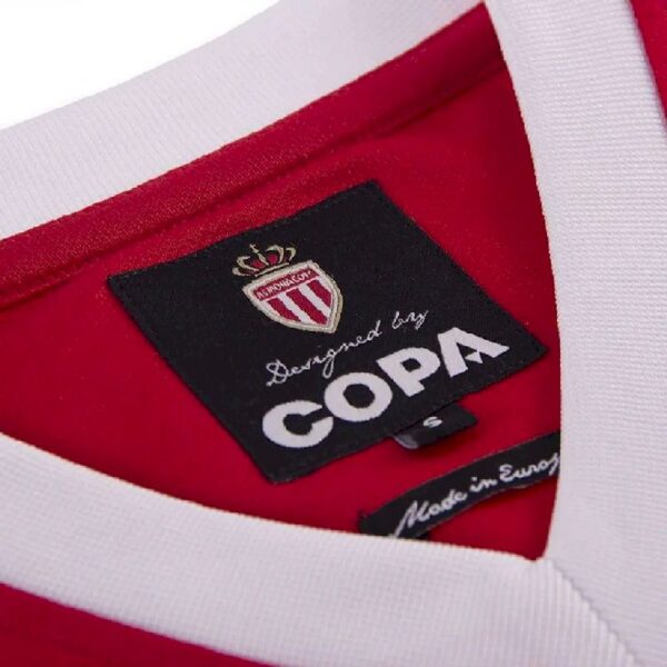 Retro AS Monaco 1982-84 Home Jersey - Image 3