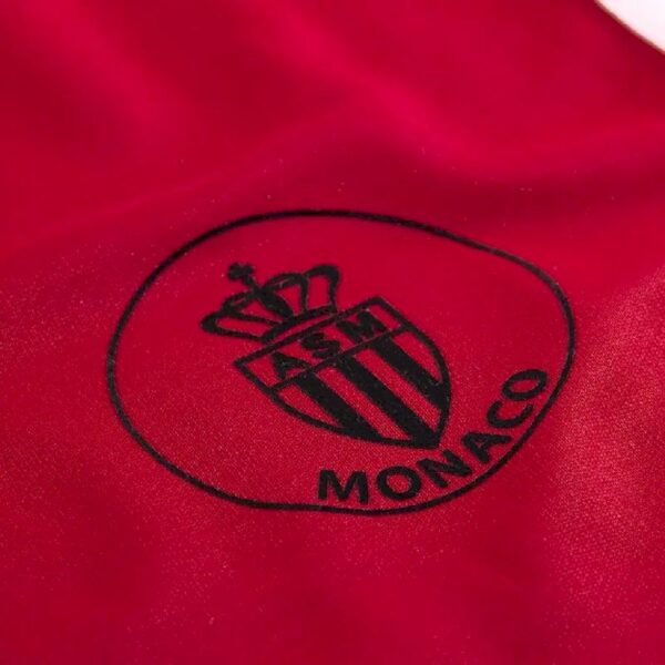 Retro AS Monaco 1982-84 Home Jersey - Image 4
