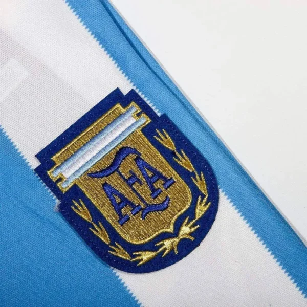 Retro Argentina 1986 Maradona Home Jersey - Image 5