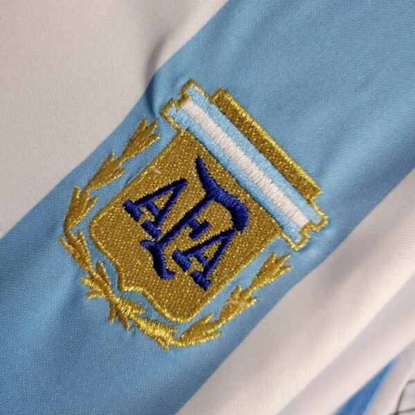 Retro Argentina 1993 Home Jersey - Image 4