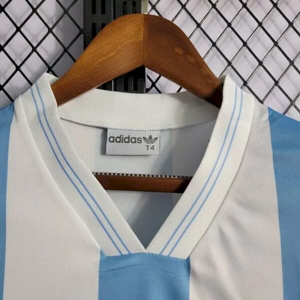 Retro Argentina 1993 Home Jersey - Image 5