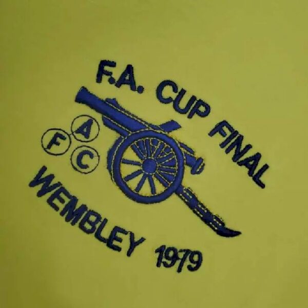 Retro Arsenal 1971/79 Away Long Sleeve Jersey - Image 5
