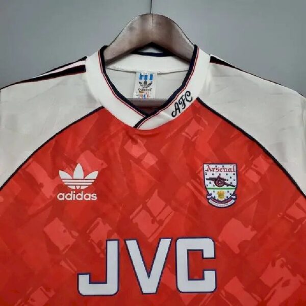 Retro Arsenal 1990/92 Home Jersey - Image 21