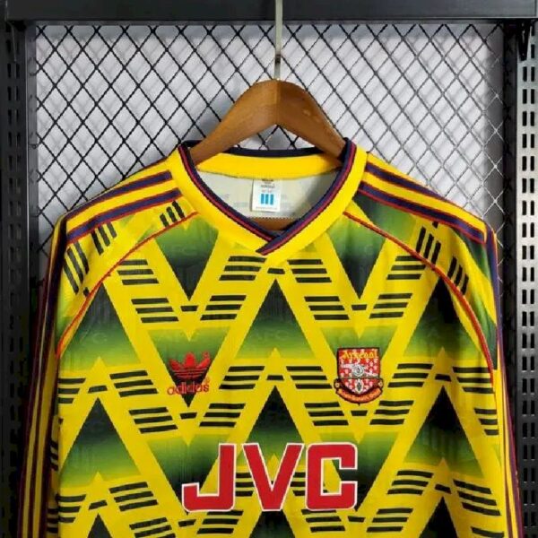 Retro Arsenal 1991/93 Away Long Sleeves Jersey - Image 2