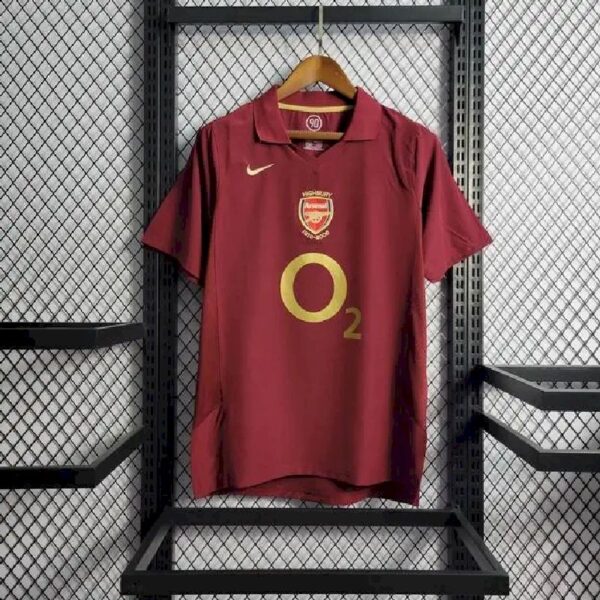 Retro Arsenal 2005/06 Home Jersey - Image 2