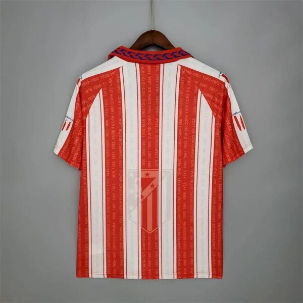 Retro Atletico Madrid 1995/96 Home Jersey - Image 8