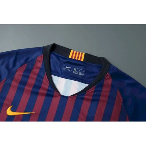Retro Barcelona 2018/19 Home Jersey - Image 7