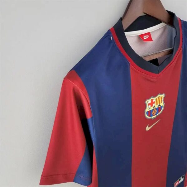 Retro Barcelona 1998/99 Home Jersey - Image 3
