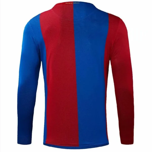 Retro Barcelona 2006/07 Home Long Sleeves Jersey - Image 3