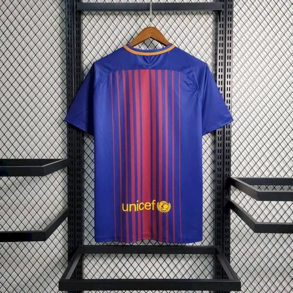 Retro Barcelona 2017/18 Home Jersey - Image 8