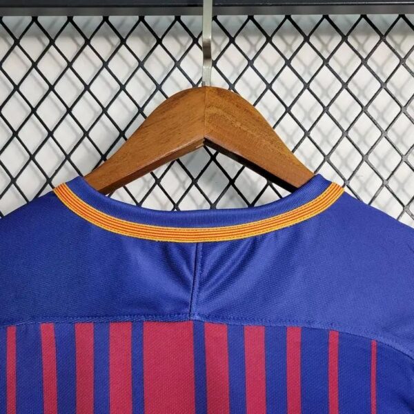 Retro Barcelona 2017/18 Home Jersey - Image 10
