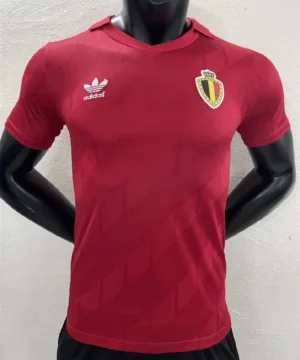 Retro Belgium 1986 World Cup Home Jersey