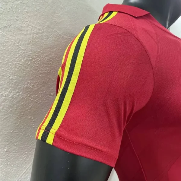 Retro Belgium 1986 World Cup Home Jersey - Image 5