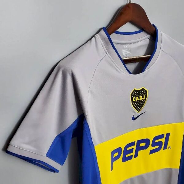 Retro Boca Juniors 2002 Away Jersey - Image 3