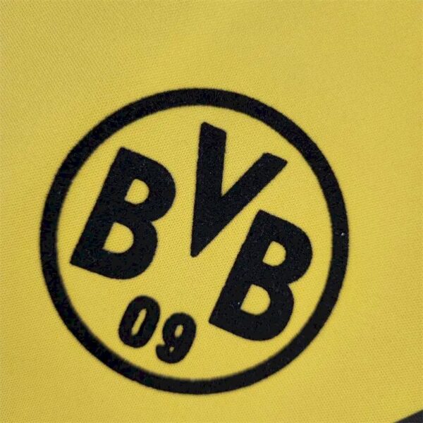 Retro Borussia Dortmund 1989 Home Jersey - Image 4