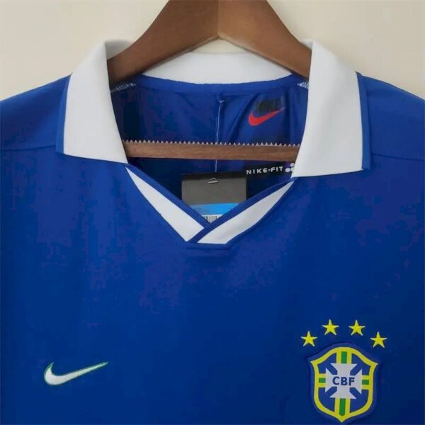 Retro Brazil 1997 Away Jersey - Image 2