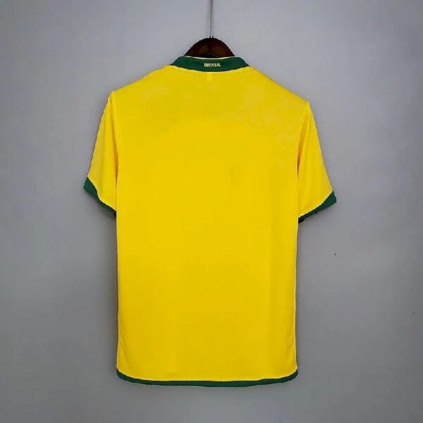Retro Brazil 2006 World Cup Home Jersey - Image 3