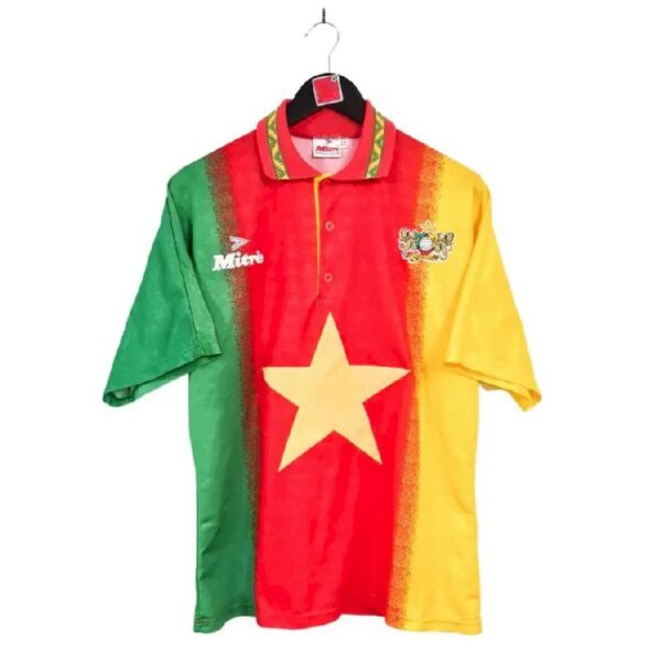 Retro Cameroon 1994 World Cup Home Jersey