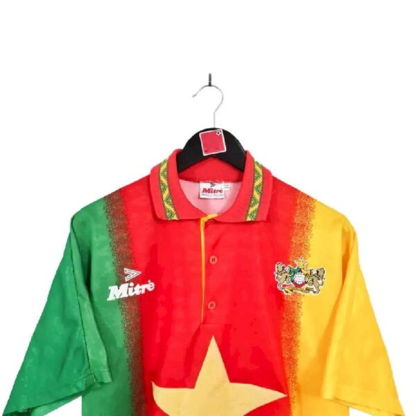 Retro Cameroon 1994 World Cup Home Jersey - Image 2